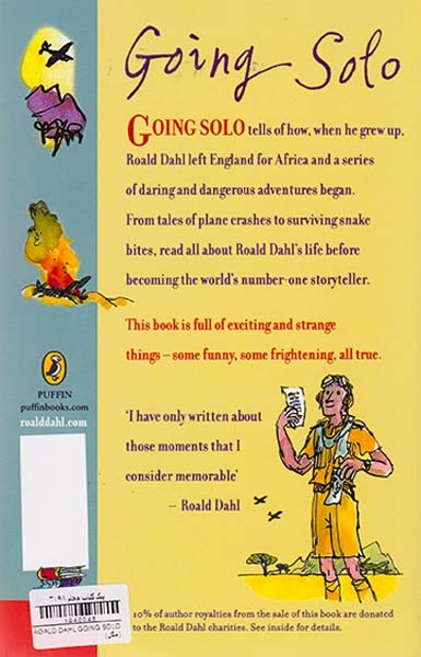 ROALD DAHL - GOING SOLO