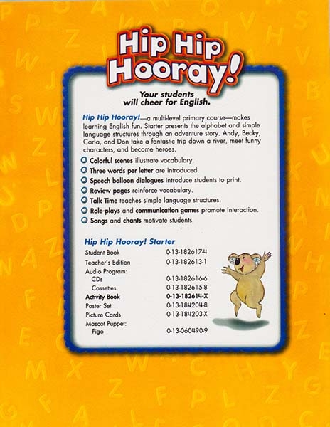 HIP HIP HOORAY STARTER