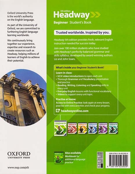 HEADWAY BEGINNER 5TH EDITION