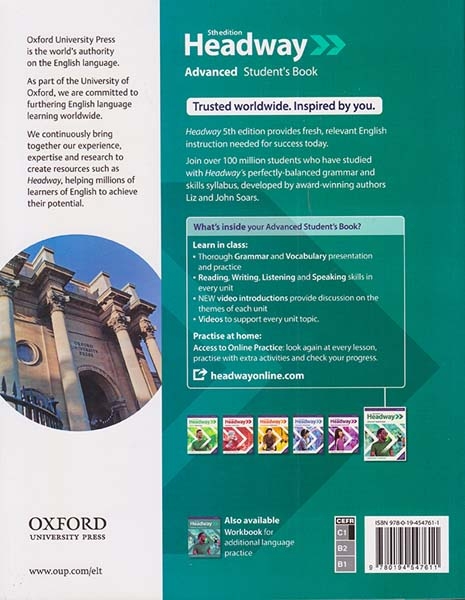 HEADWAY ADVANCED FIFTH EDITION