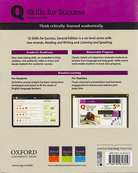 Q SKILLS FOR SUCCESS INTRO(READING AND WRITING)