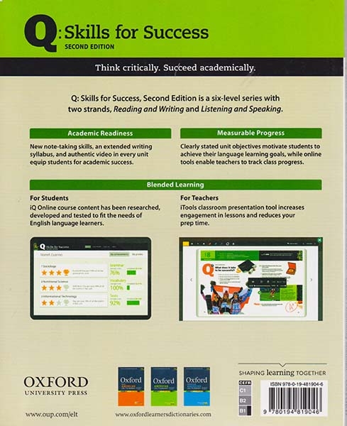 Q SKILLS FOR SUCCESS3(LISTENING AND SPEAKING)