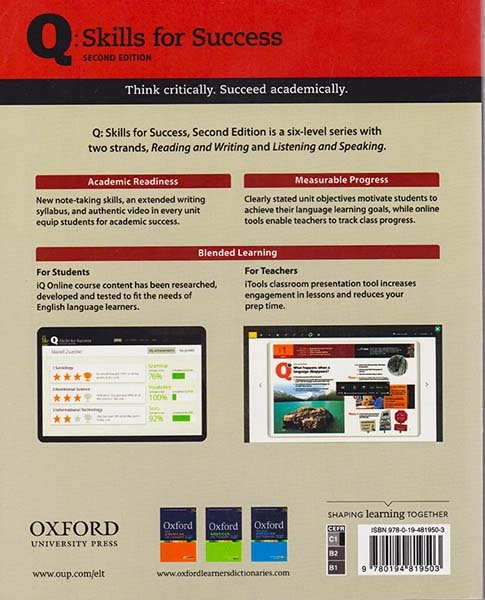 Q SKILLS FOR SUCCESS5(READING AND WRITING)