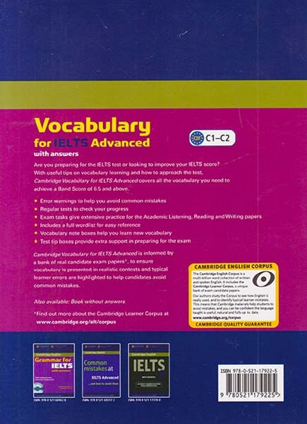 VOCABULARY FOR IELTS ADVANCED