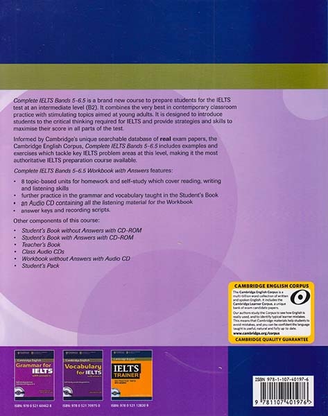 CAMBRIDGE ENGLISH COMPLETE IELTS 5-6.5 B2