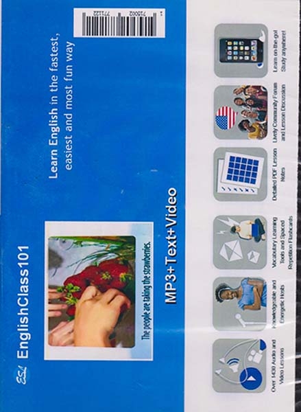 DVD ENGLISH CLASS101