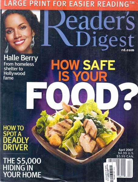 READERS DIGEST HOW SAFE IS YOUR FOOD