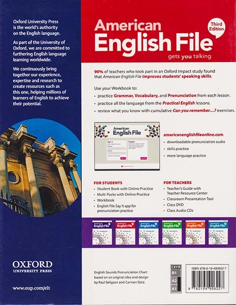AMERICAN ENGLISH FILE 1 Third Edition