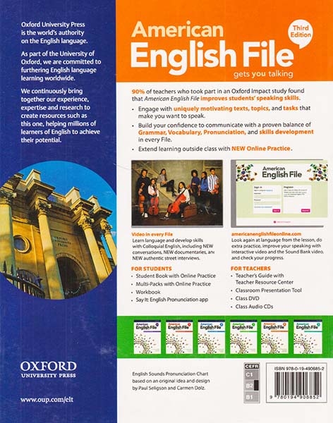 AMERICAN ENGLISH FILE 4 THIRD EDITION