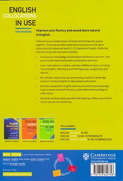 ENGLISH COLLOCATION IN USE INTERMEDIATE