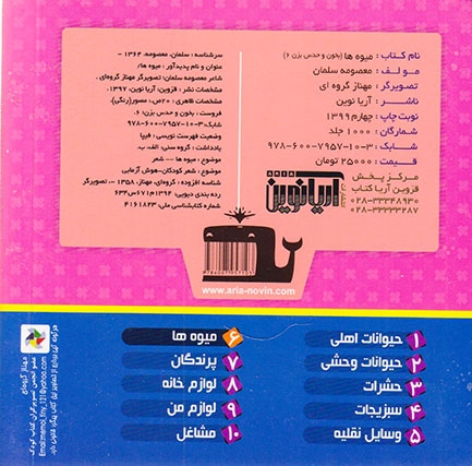 بخون و حدس بزن6(میوه ها)آریانوین