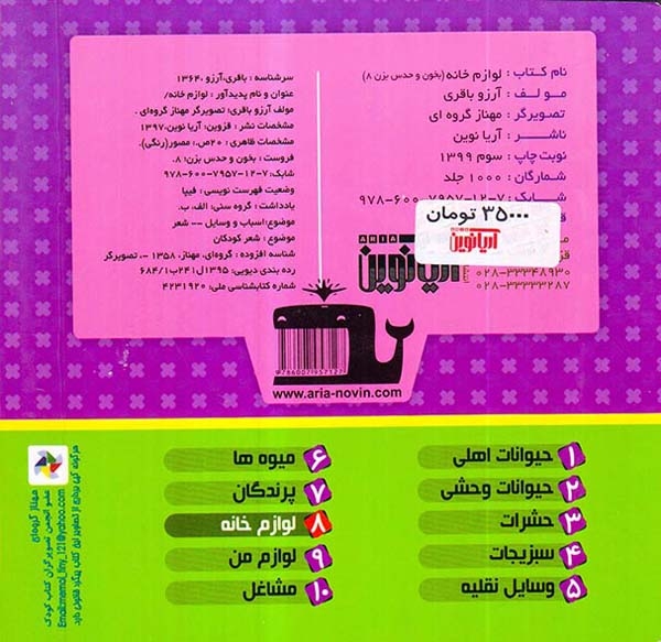 بخون و حدس بزن8(لوازم خانه)آریانوین