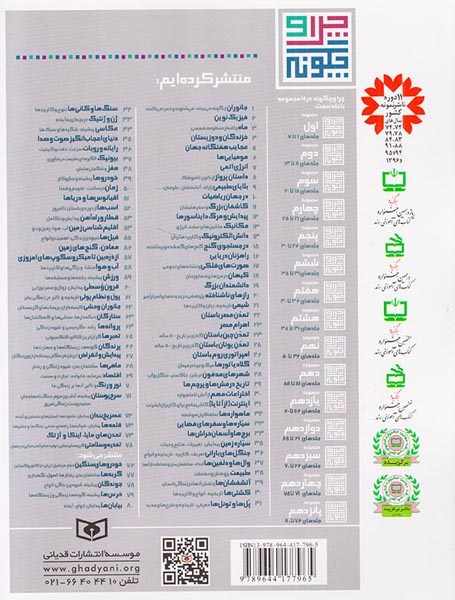 چرا و چگونه30(اختراعات مهم از آتش تا ماهواره)قدیانی