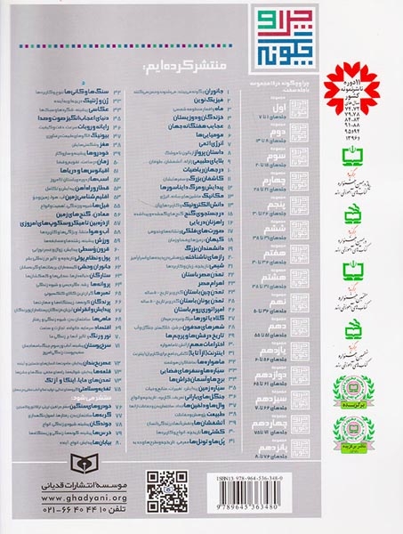 چرا و چگونه39(آتشفشان ها)قدیانی