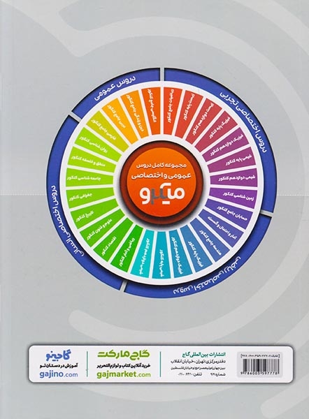 کتاب آموزش کامل درسنامه های شیمی پایه کنکور (دهم+یازدهم)ویژه کنکور1400میکرو طبقه بندی انتشارات گاج