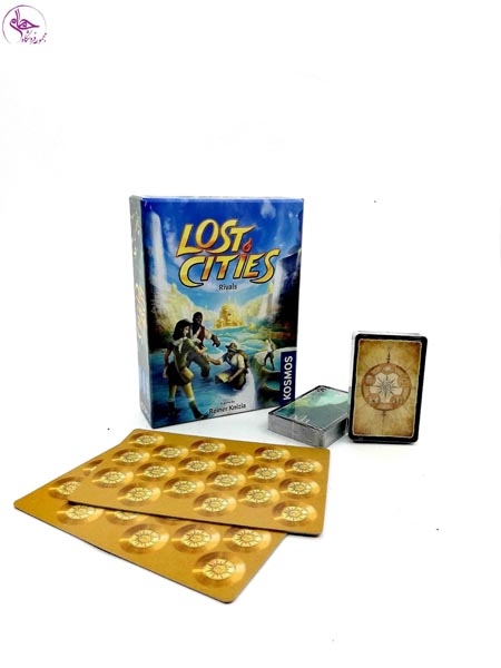 بازی فکری شهر های گمشده lost cities برند بازی نوین