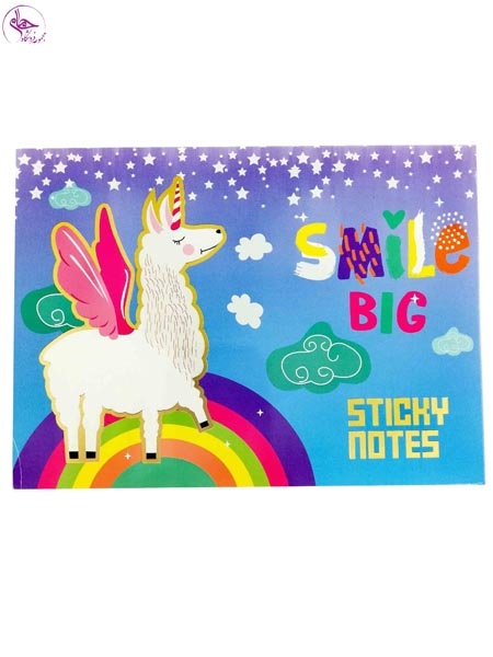 پست ایت طلا کوب فانتزی طرح Smile Big