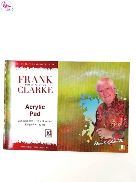 پد اکرلیک 14 در10 FRANK CLARKE