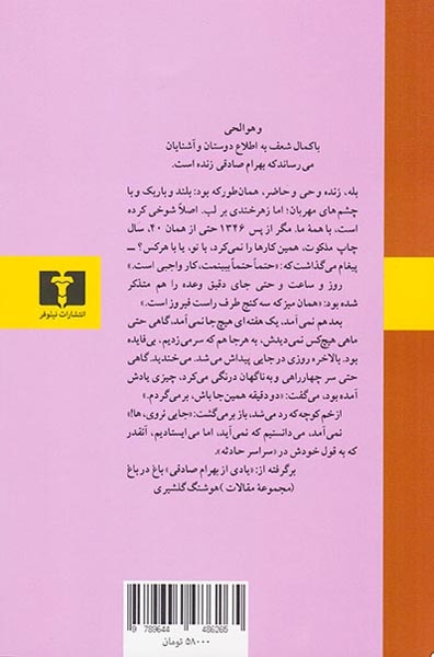 سنگر و قمقمه های خالی شومیز(نیلوفر)صادقی