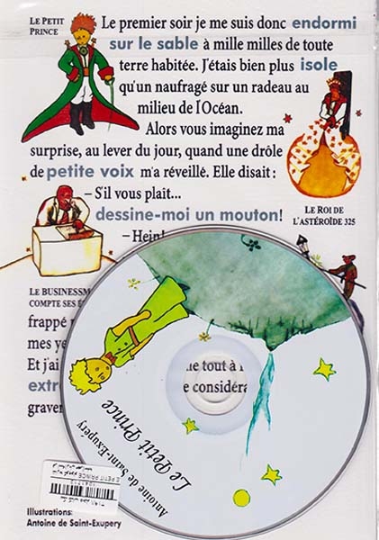 LE PETIT PRINCEشازده کوچولو فرانسه(زبان مهر)سفید