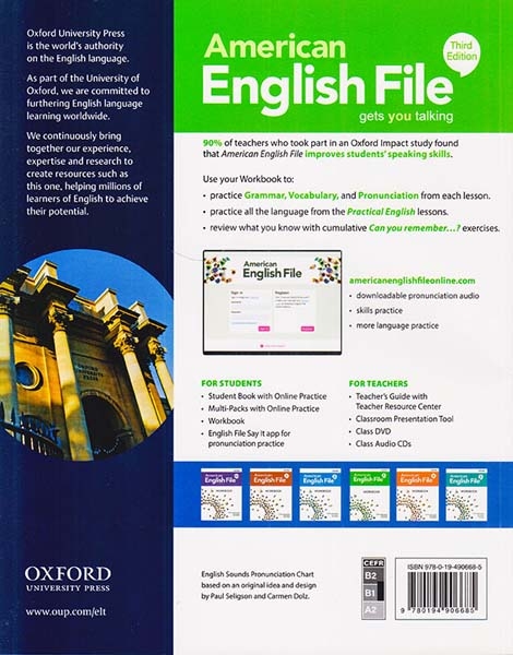 AMERICAN ENGLISH FILE 3 THIRD EDITION