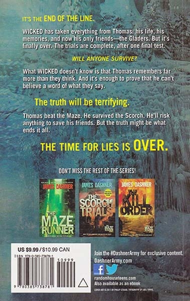 THE DEATH CURE - THE MAZE RUNNER 3