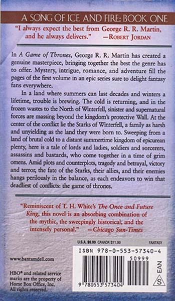 1 A GAME OF THRONES