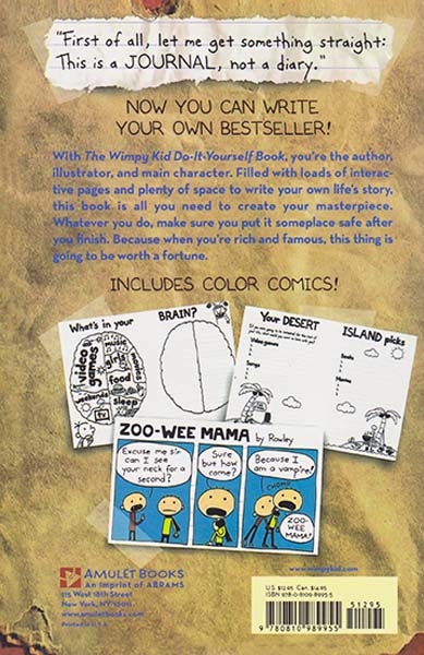 THE WIMPY KID - DO IT YOURSELF BOOK