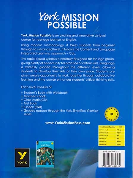 YORK MISSION POSSIBLE PRELIMINARY 3A