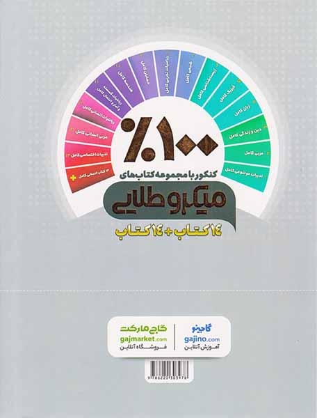 کتاب حسابان کامل کنکور تک جلدی دهم+یازدهم+دوازدهم میکرو طلایی انتشارات گاج