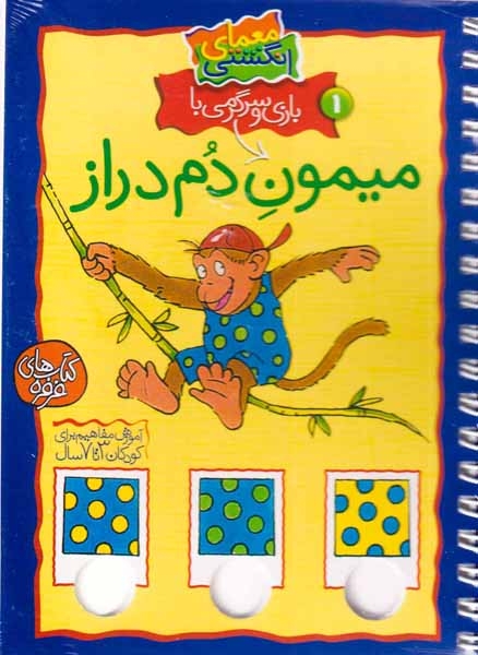 معمای انگشتی1(میمون دم دراز)فرفره