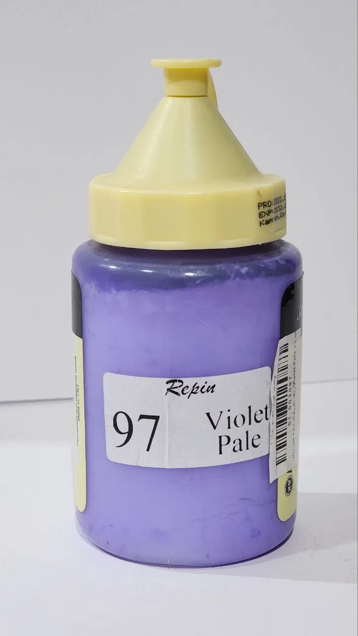 رنگ اکریلیک 280 میل Violet Pale رپین کد 97