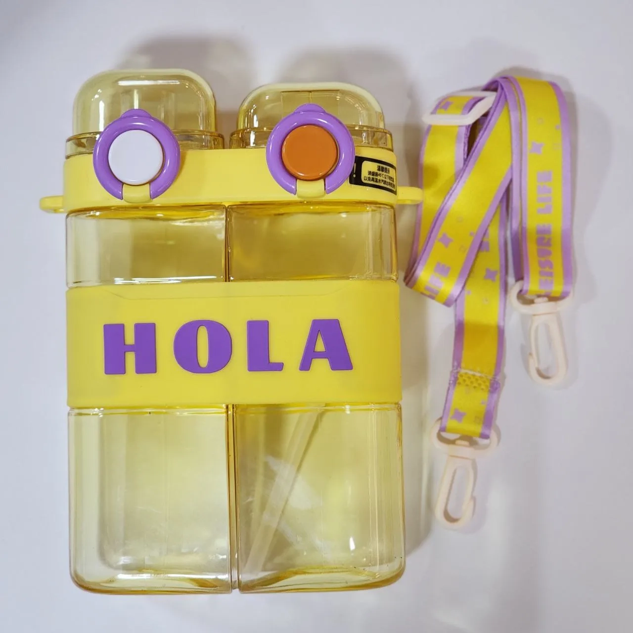 قمقمه دو مخزنه hola  یک لیتر