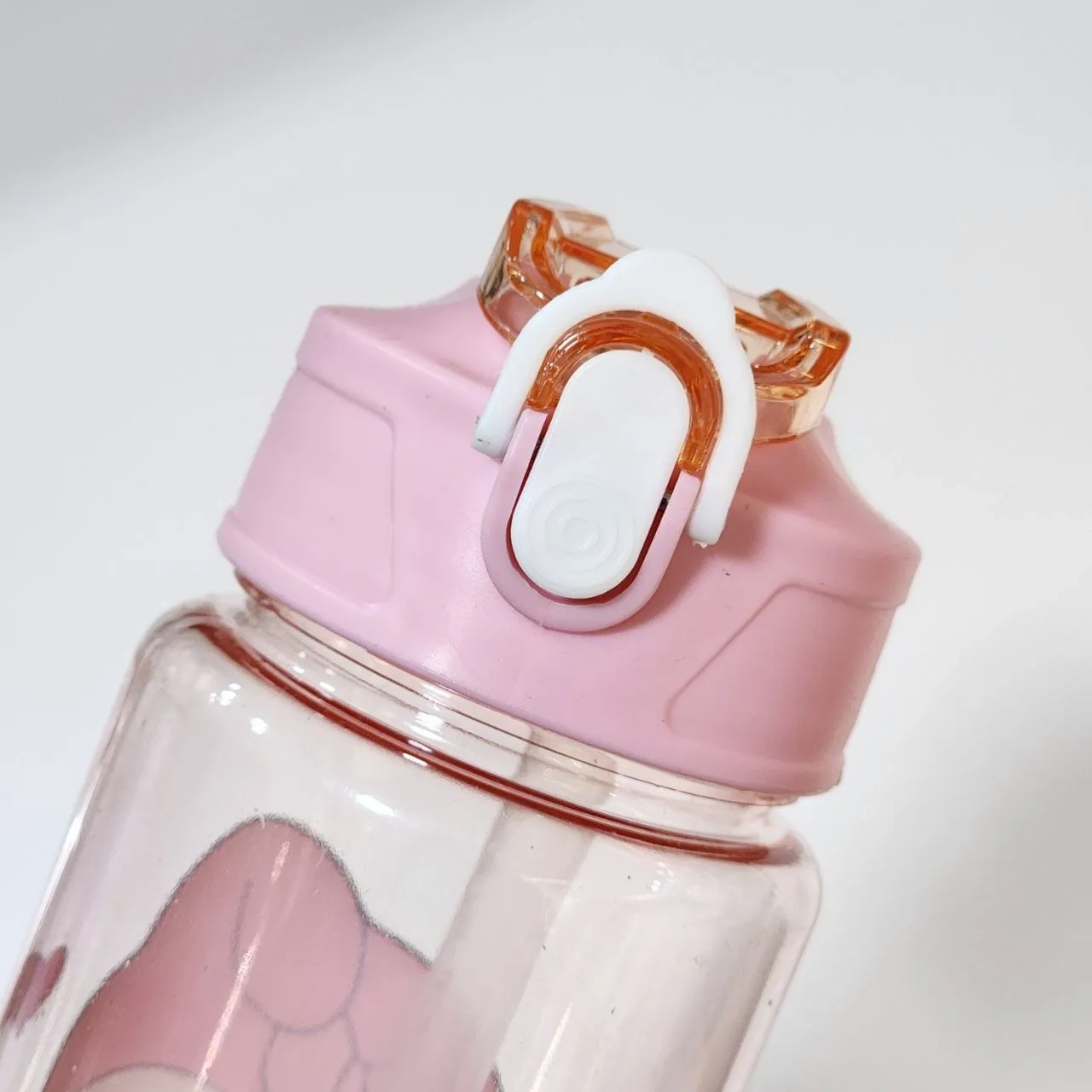 قمقمه نی دار شفاف ملودی 850 میلی لیتر