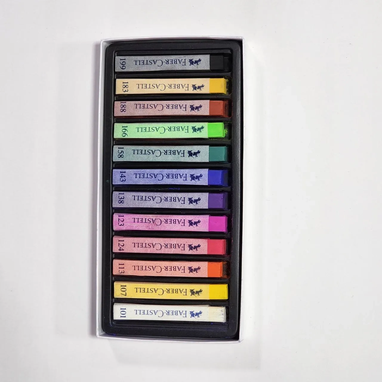 پاستل گچی ۱۲ رنگ فابر کاستل سری Creative Studio