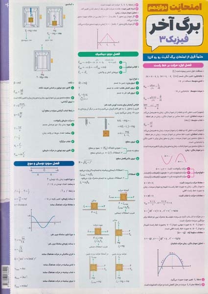 امتحانت فیزیک دوازدهم ریاضی(متوسطه)مهروماه