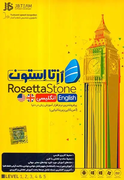 DVDرزتااستون انگلیسی آمریکایی و بریتانیایی