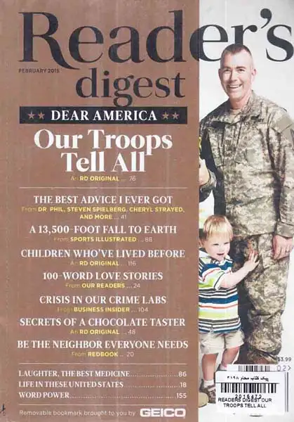 READERS DIGEST OUR TROOPS TELL ALL