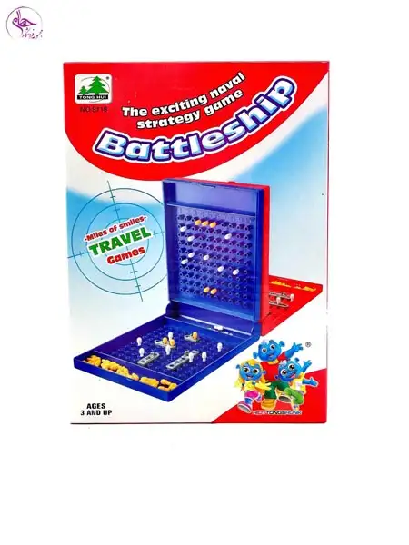 بازی فکری مهره ای نبرد کشتی جنگی