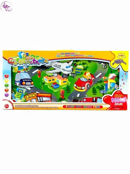 سفره موزیکال پلاستیکی طرح شهر