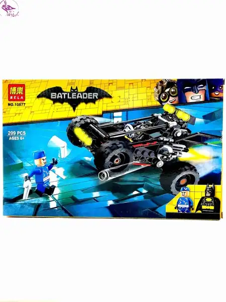 لگو 209 تکه ماشین بتمن با دشمن کد 10877 برند BELA