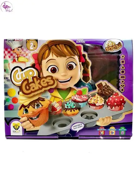 بازی فکری قناد کوچولو کاپ کیک برند toycity