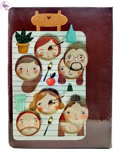 دفترکلاسور 20 حلقه 100برگ جلد سخت مستر نوت کد MR-18