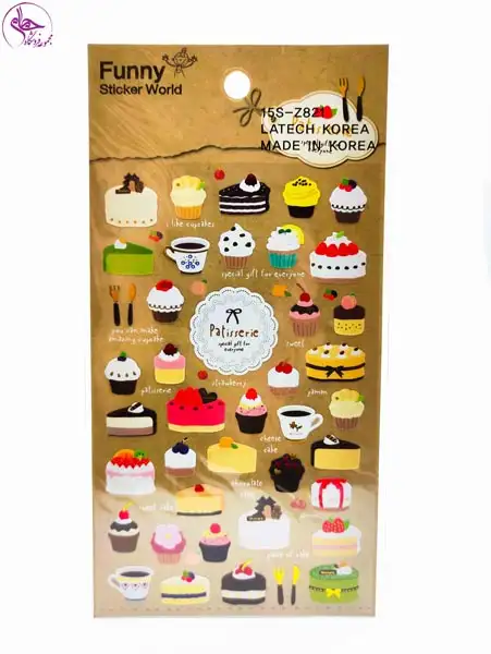 استیکر فانتزی فانی جور طرح 15S-Z821