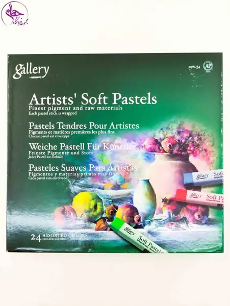 پاستل گچی 24رنگ Mungyo