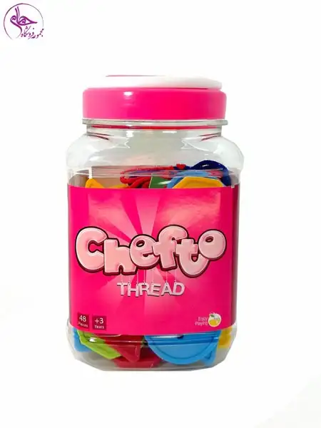 بازی مهارتی چفتوی نخ کردنی سطلی برند دیبایه