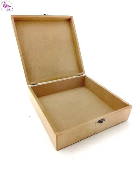 جعبه چوبی مربع 062/5