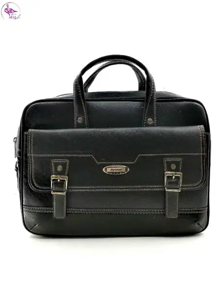 کیف اداری دو دسته جلو زیپ دار کد1
