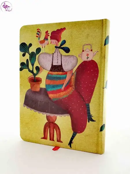 پلنر رنگی هفتگی جیبی 1/8جلد سخت مسترنوت کد MR-21