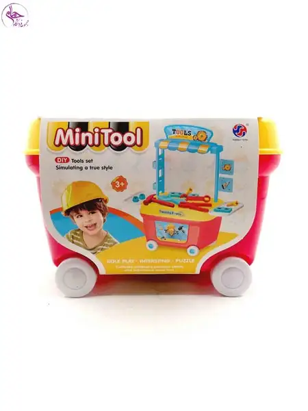 2016/101 ست ابزار کالسکه ای چرخ دار برند yuehui toys